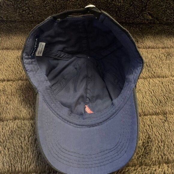 Nautica Adjustable Hat Black and Pink - Picture 3 of 4